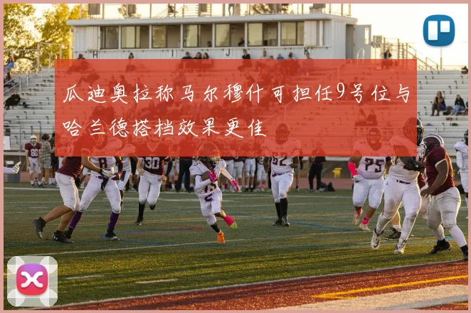 瓜迪奥拉称马尔穆什可担任9号位与哈兰德搭档效果更佳